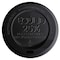 Eco-Products EcoLid 25% Recy Content Hot Cup Lid, Black, F/10-20oz, PK1000 EP-HL16-BR - alternate 1